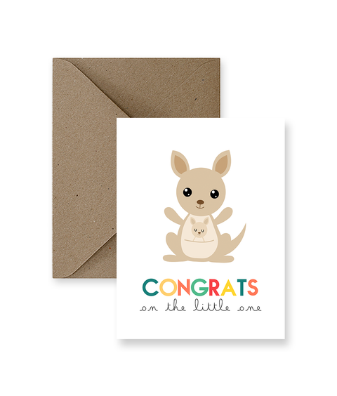 CONGRATS ON THE LITTLE ONE CARD