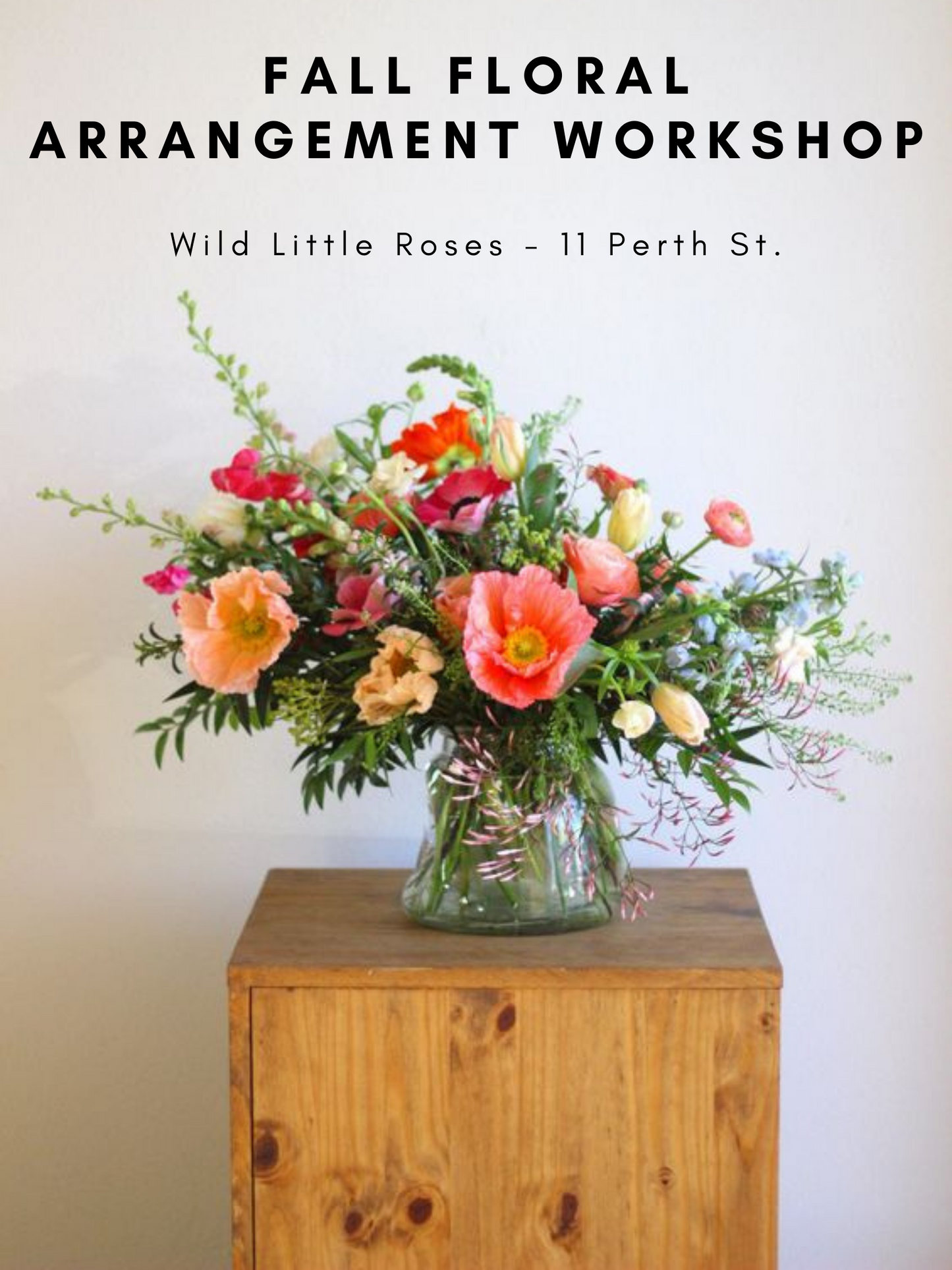 Private Workshop Options - Wild Little Roses