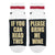 If You Can Read This Please Bring Me Wine -Sock Dirty To Me- Lumberjack Socks