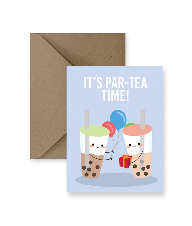 IMPAPER - It's Par-tea Time! Birthday Card