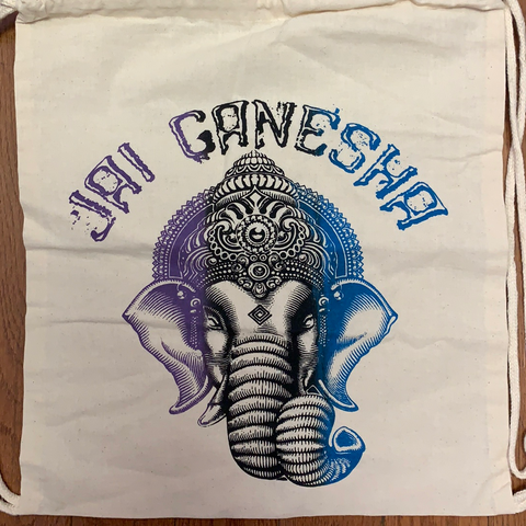 Canvas Drawstring Bags - Wild Little Roses