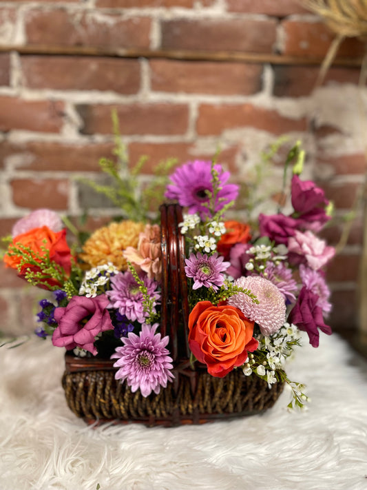 Fall Basket Love of Flowers
