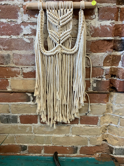 Hanging Macrame Decor, small. - Wild Little Roses