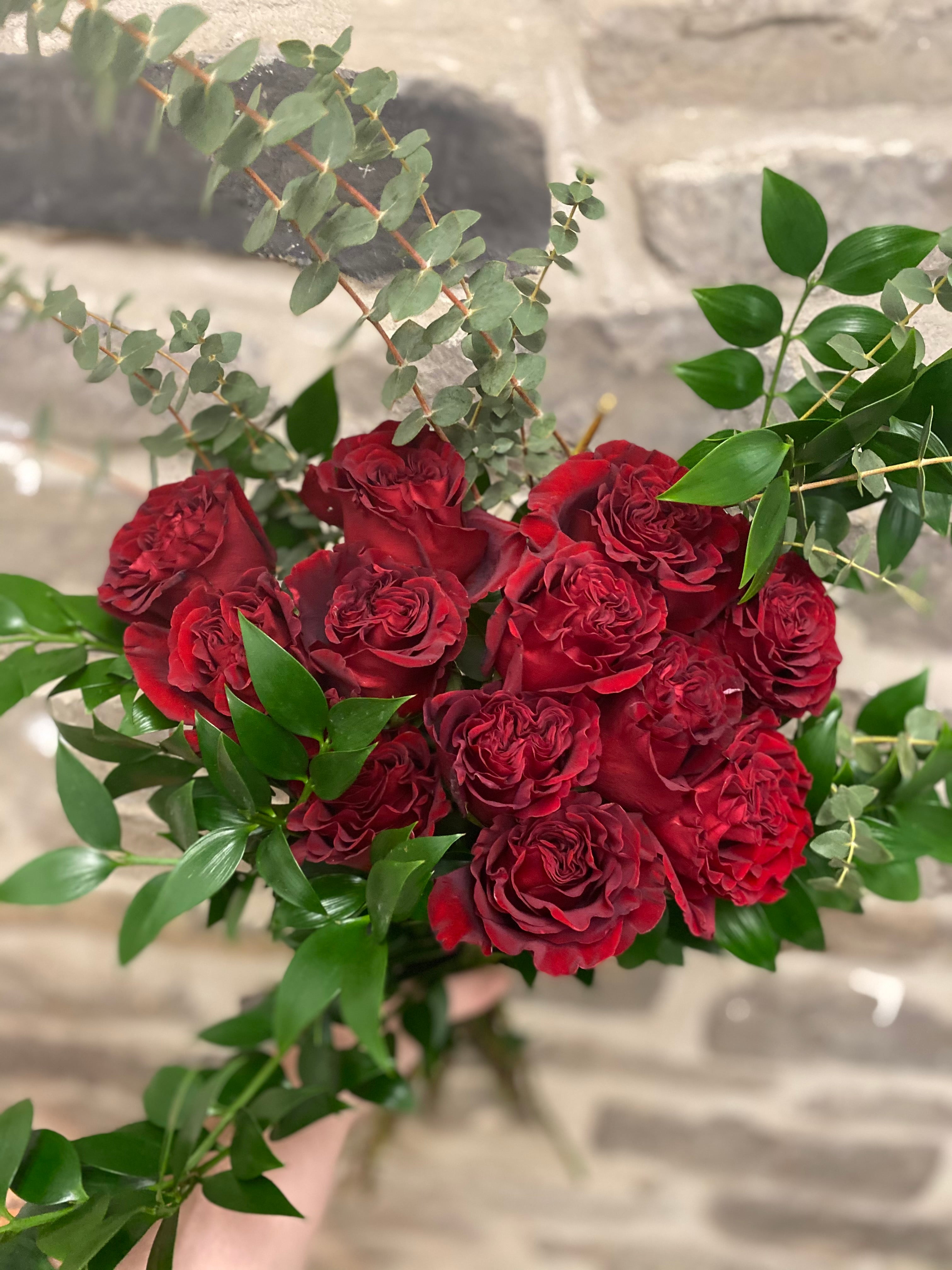 Joy Red Roses Red Roses Bouquet – Wild Little Roses