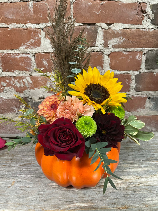 Thanksgiving Pumpkin Centrepiece Mini